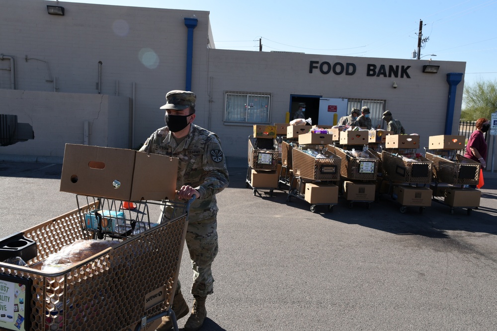 AZNG continues to supports food banks