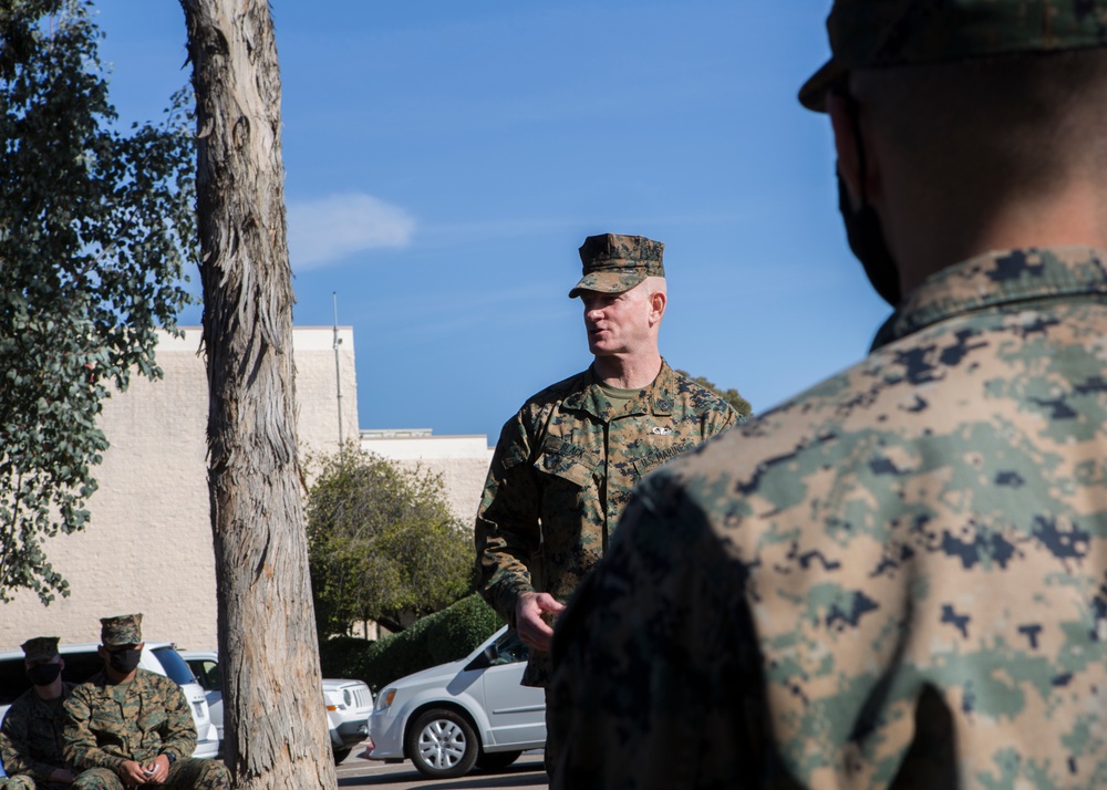 Sergeant Major of the Marine Corps visits 3rd Marine Aircraft Wing