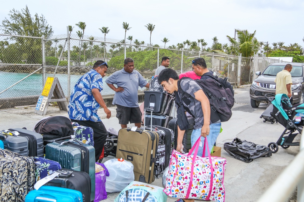 Marshall Islands Residents Return Home