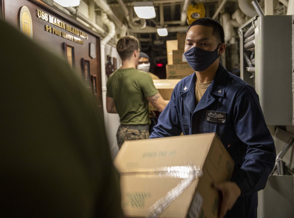 USS Makin Island Underway