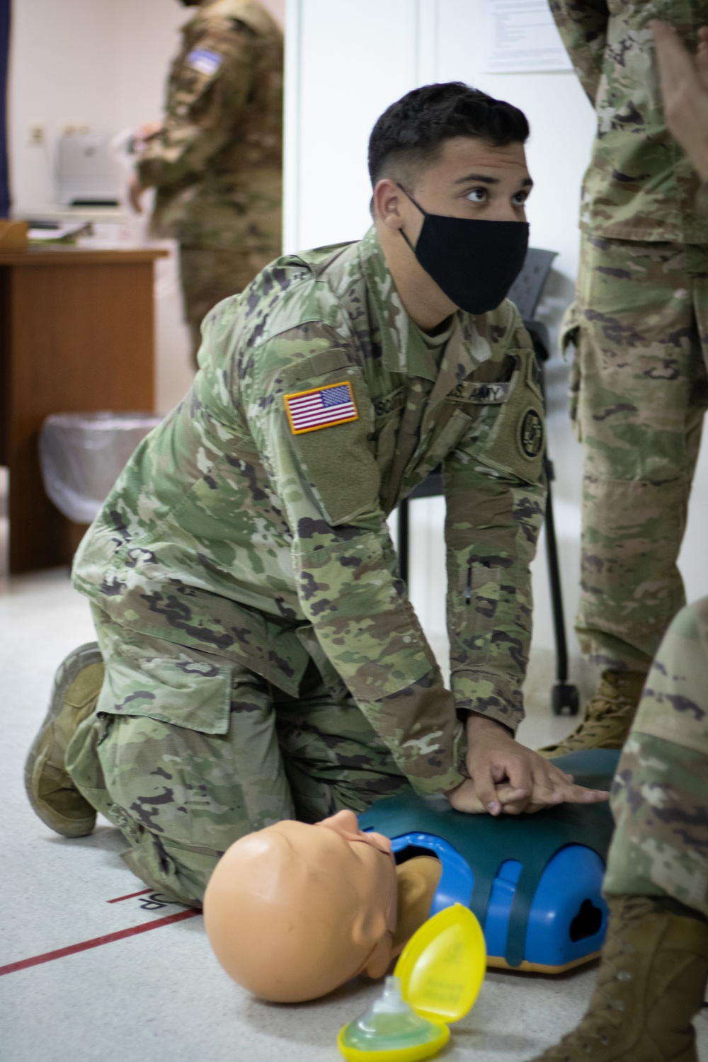 KFOR conducts CPR traininig