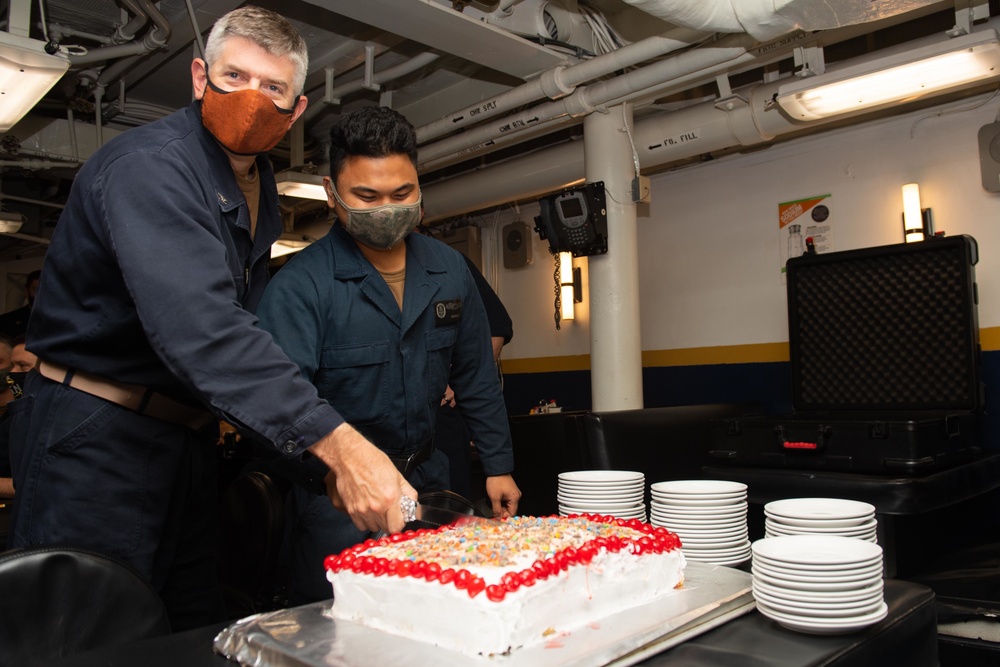 USS Princeton Celebrates Ship's Commissioning