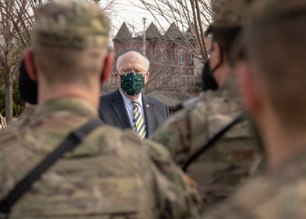 Vermont Delegates Visit Vermont Troops