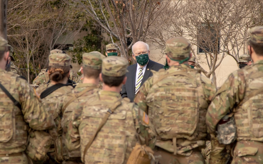 Vermont Delegates Visit Vermont Troops