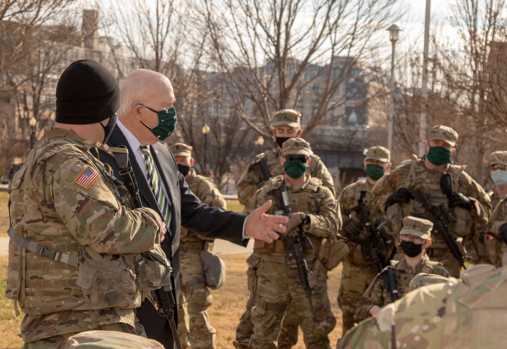 Vermont Delegates Visit Vermont Troops