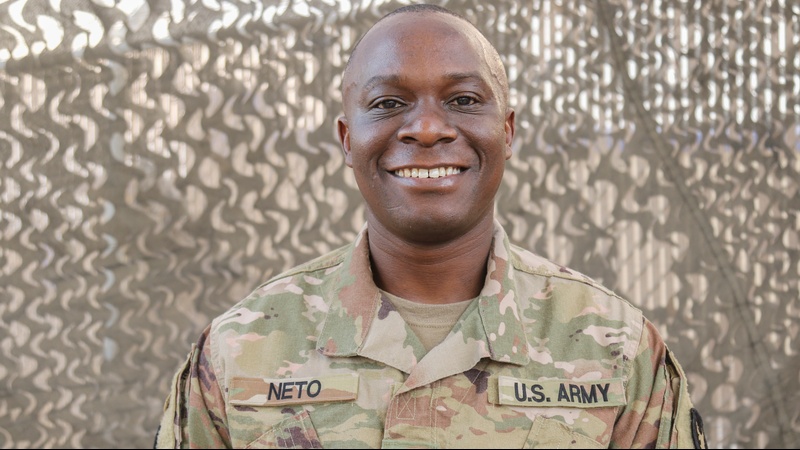 African-Born American Soldier reminisces journey to the United States