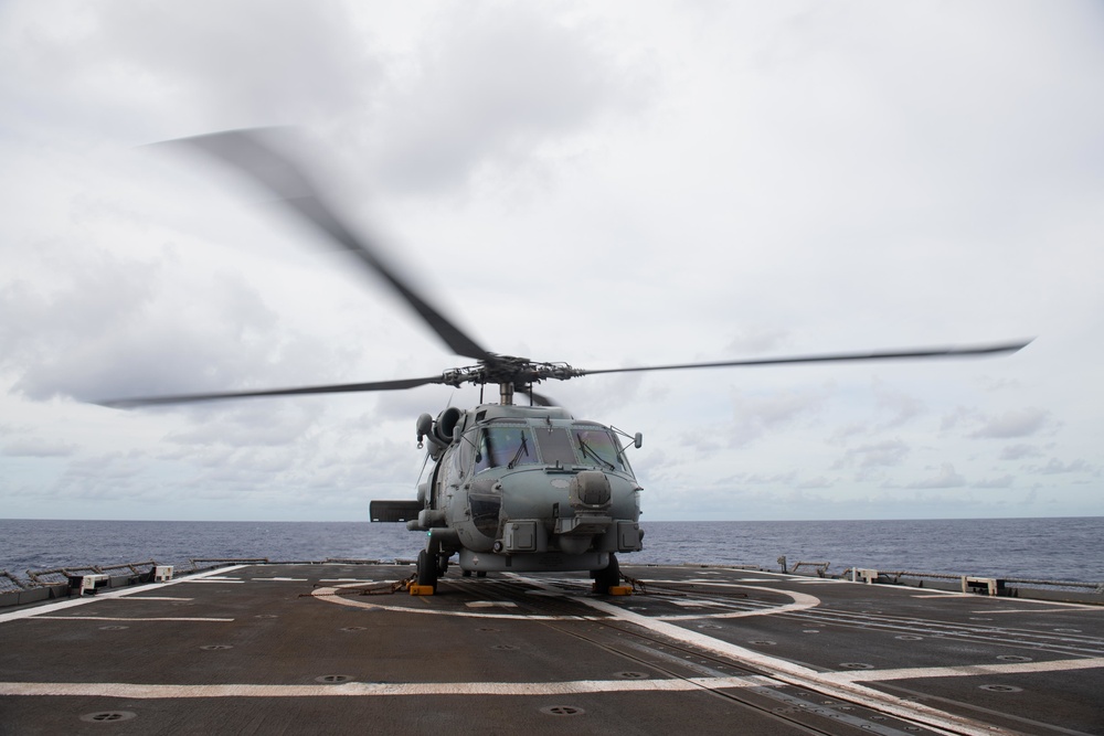 USS Princeton Conducts Flight Ops