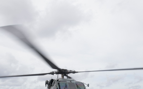 USS Princeton Conducts Flight Ops