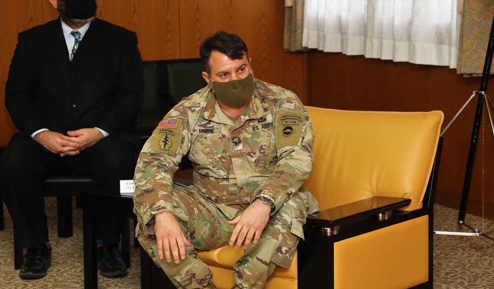 U.S. Army Japan senior leaders visit Camp Itami, JGSDF Middle Army Headquarters during Tomodachi Rescue Exercise