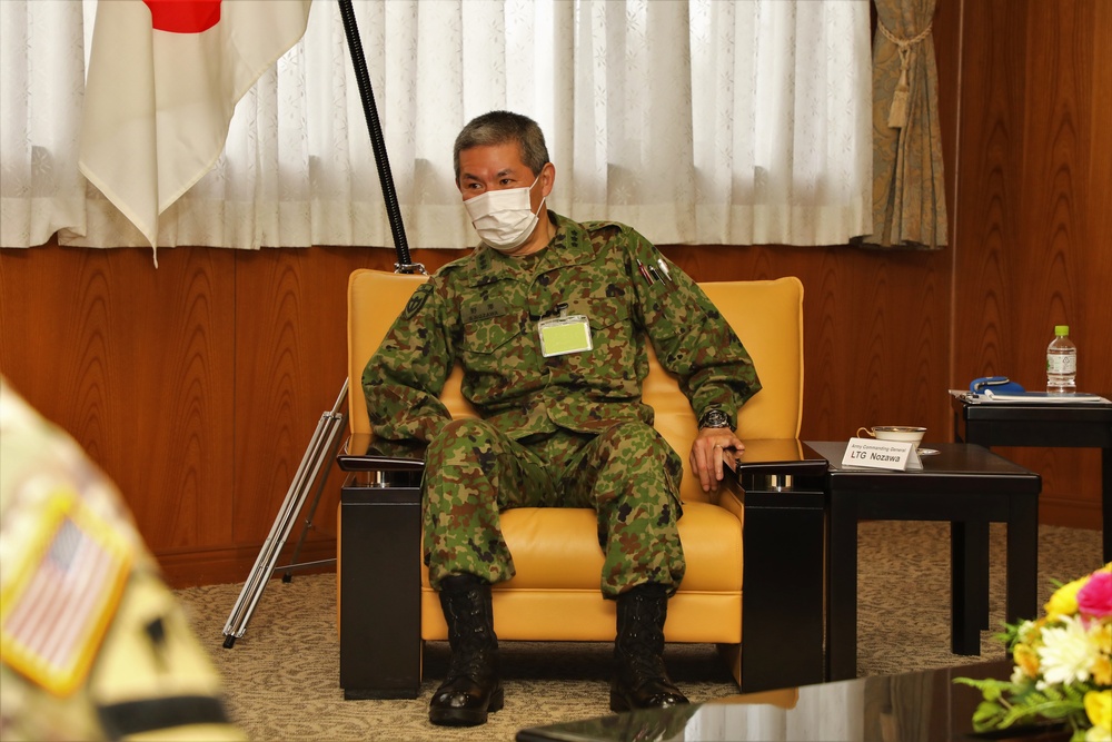 U.S. Army Japan senior leaders visit Camp Itami, JGSDF Middle Army Headquarters during Tomodachi Rescue Exercise