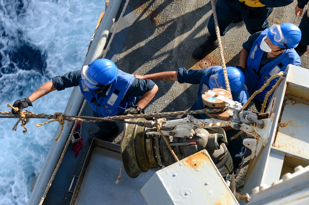 USS Russell (DDG 59) Conducts Routine Operations