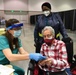FEMA Staff Help Out at Covid Vaccination Site in Nashville, Tennessee