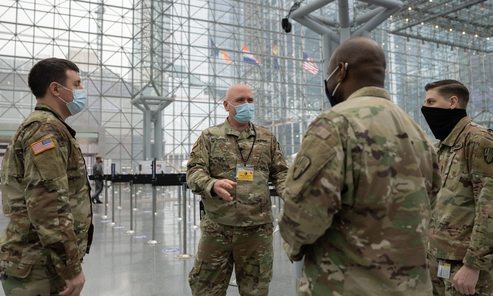 NY National Guard troops support state efforts to administer COVID-19 vaccines