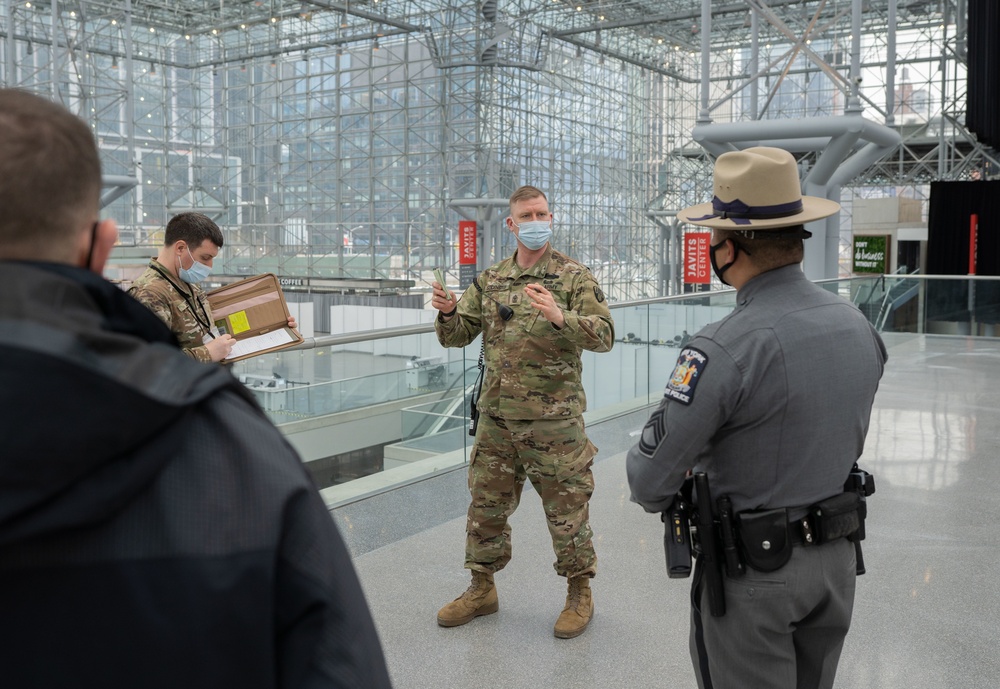 NY National Guard troops support state efforts to administer COVID-19 vaccines