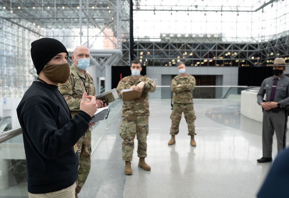 NY National Guard troops support state efforts to administer COVID-19 vaccines
