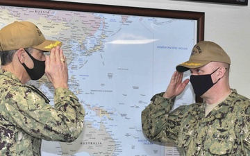 USS Blue Ridge Conducts Change of Command