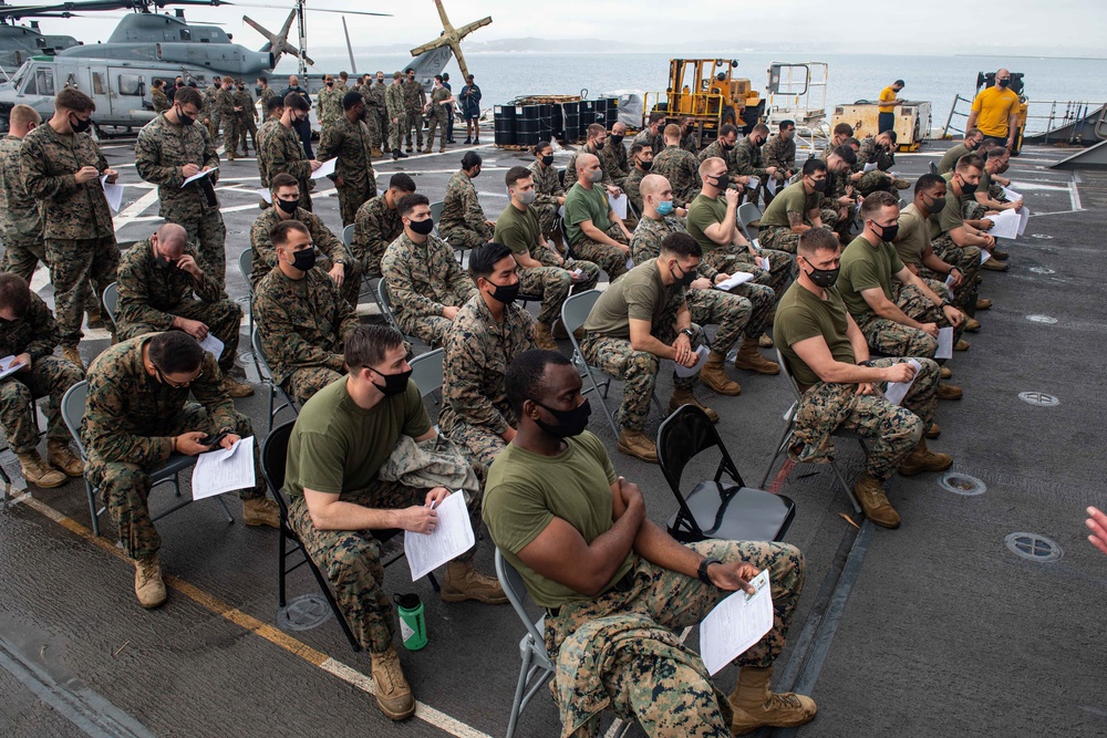 USS New Orleans COVID Vaccinations