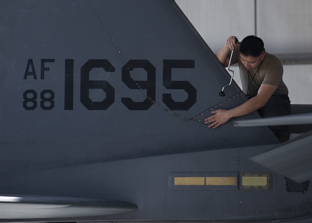 DFE maintainers deliver airpower, support regional security
