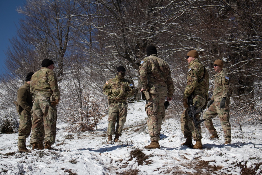 KFOR conducts training during ABL patrol