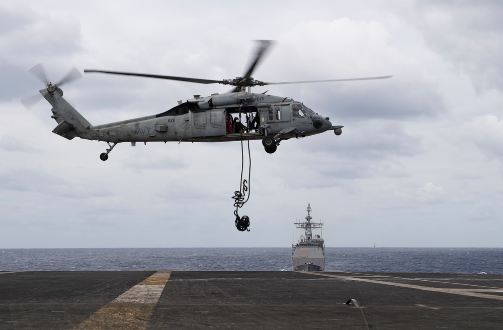 Nimitz Conducts Air Power Demo