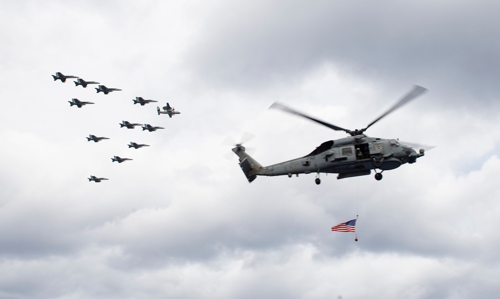 Nimitz Conducts Air Power Demo