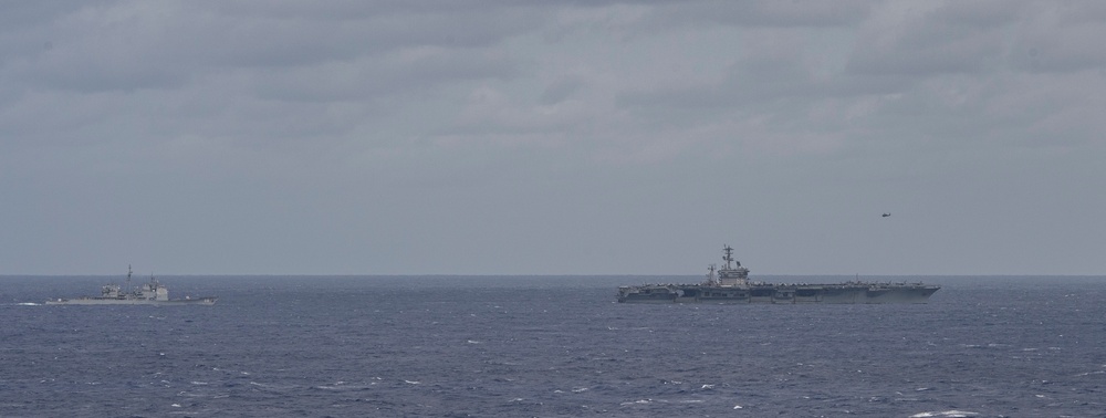 USS Nimitz and Carrier Air Wing 17 Perform Air Power Demo