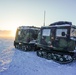 Spartan Paratroopers use Arctic style transport during Arctic Warrior 21