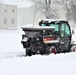 February 2021 snow removal operations at Fort McCoy
