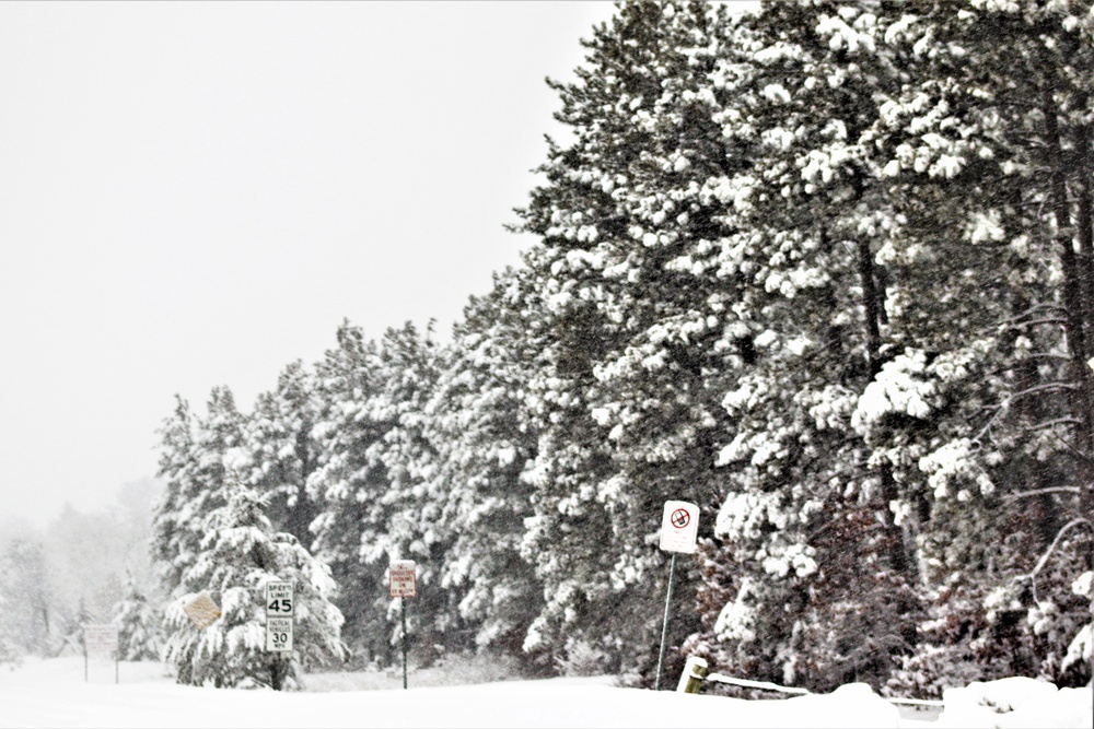 February 2021 winter scenes at Fort McCoy