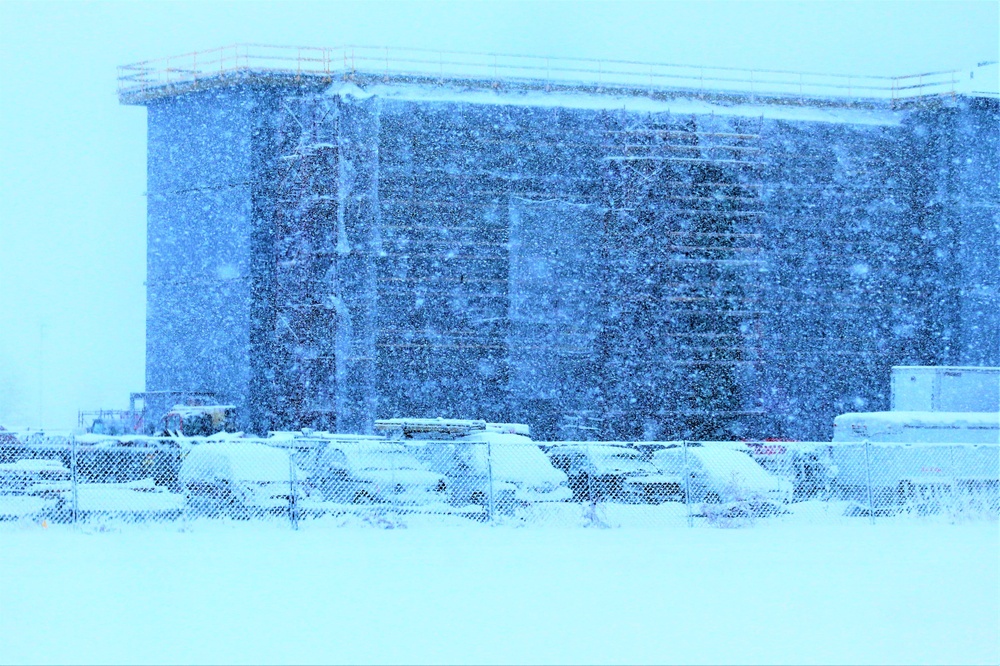 Construction of new, modern barracks building continues at Fort McCoy