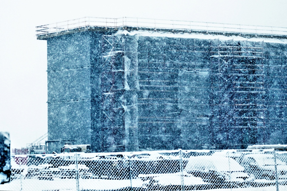 Construction of new, modern barracks building continues at Fort McCoy