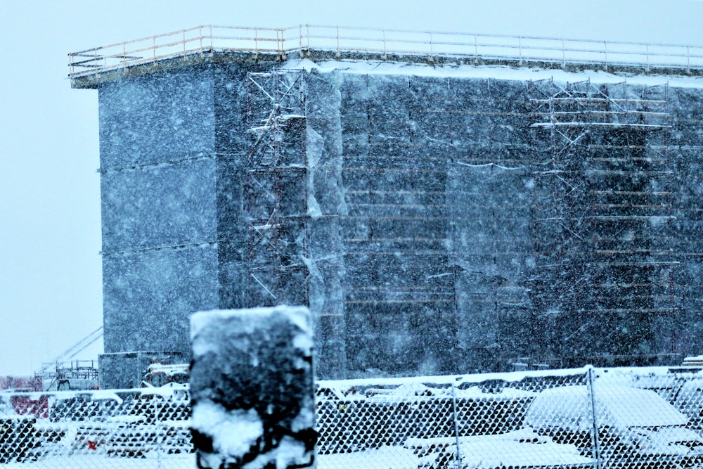 Construction of new, modern barracks building continues at Fort McCoy