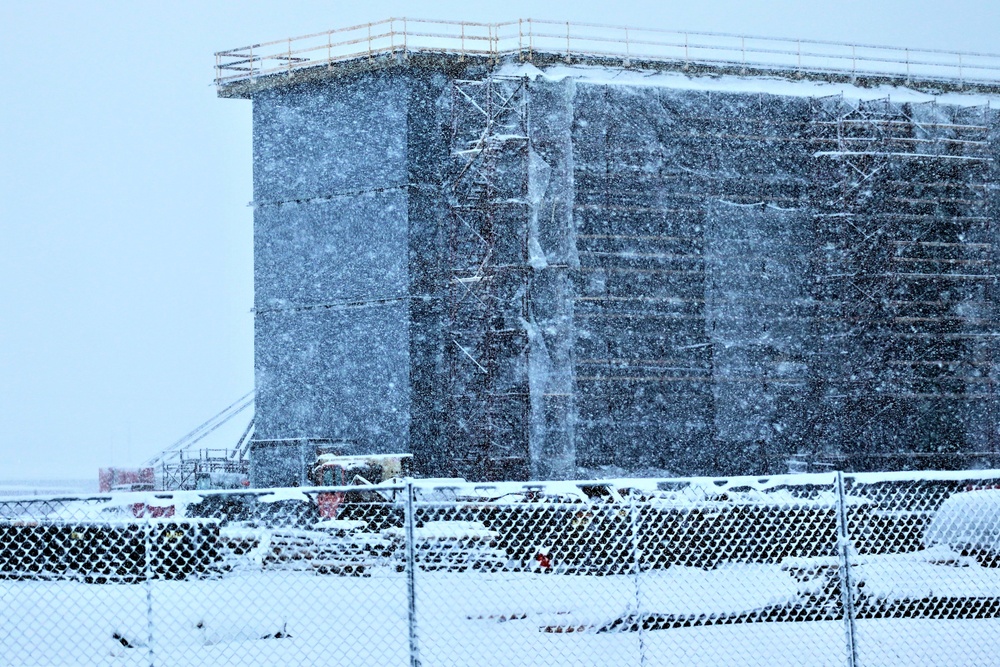 Construction of new, modern barracks building continues at Fort McCoy