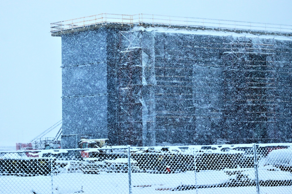 Construction of new, modern barracks building continues at Fort McCoy