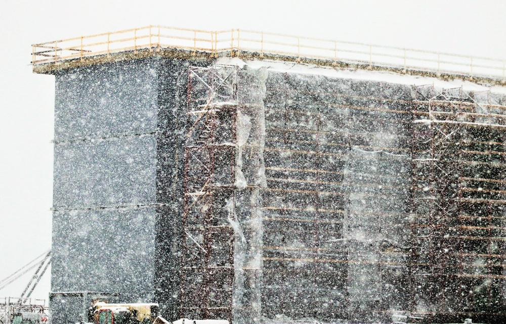 Construction of new, modern barracks building continues at Fort McCoy