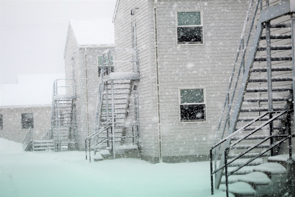 February 2021 winter scenes at Fort McCoy