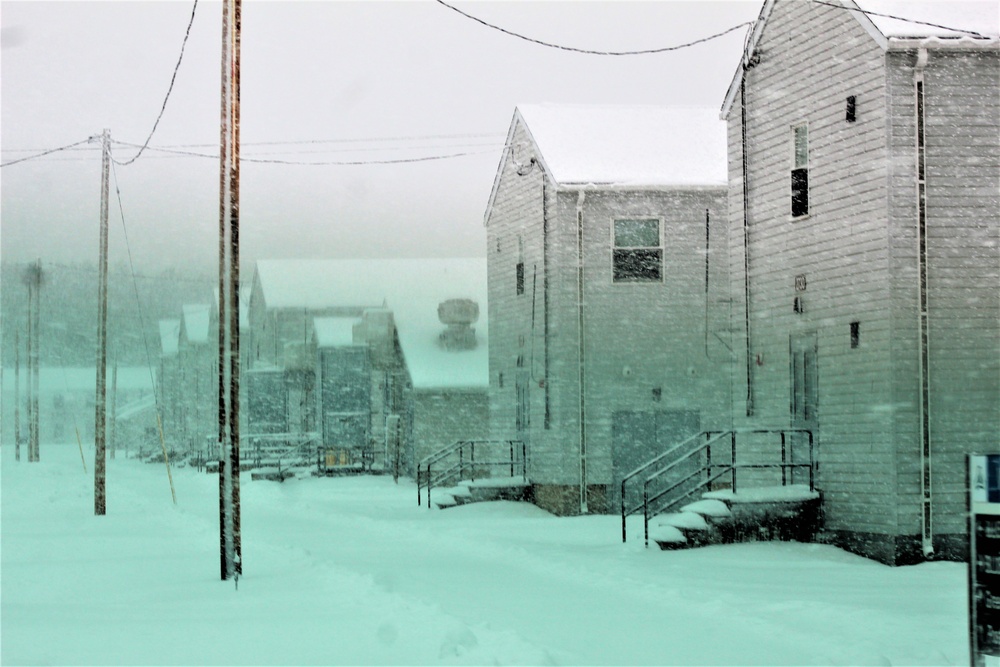 February 2021 winter scenes at Fort McCoy