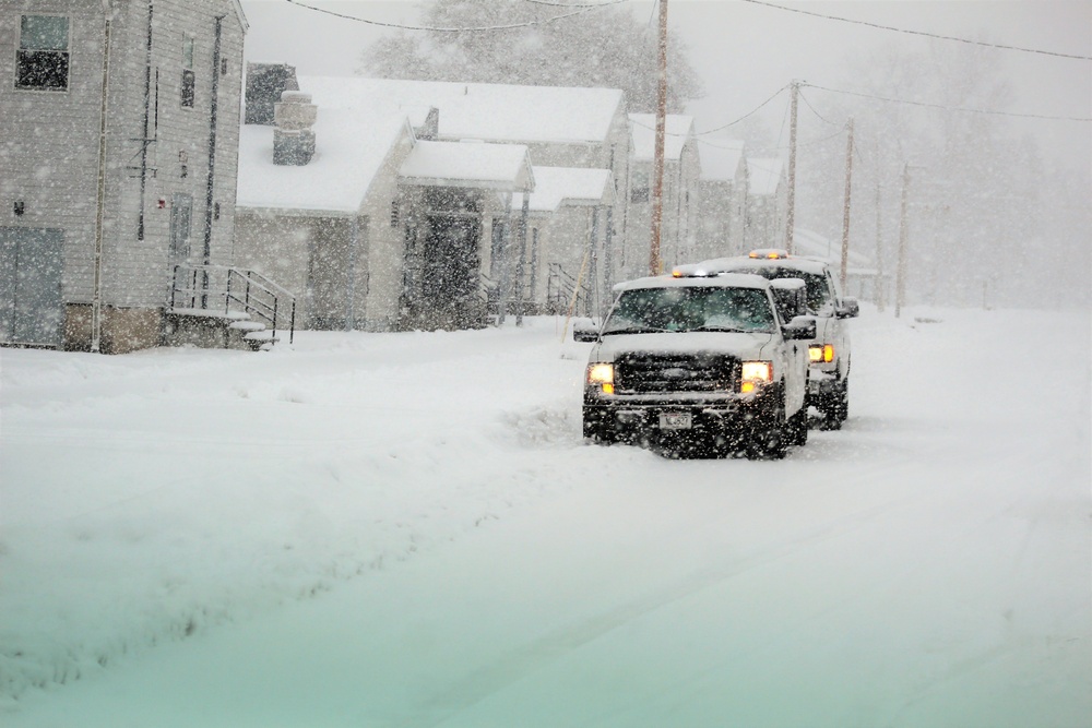 February 2021 winter scenes at Fort McCoy