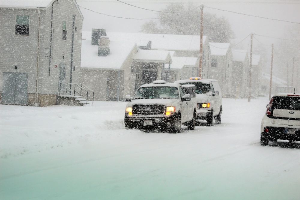 February 2021 winter scenes at Fort McCoy