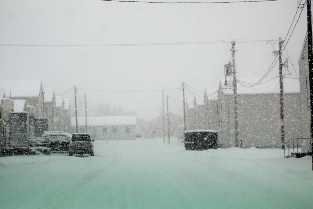 February 2021 winter scenes at Fort McCoy
