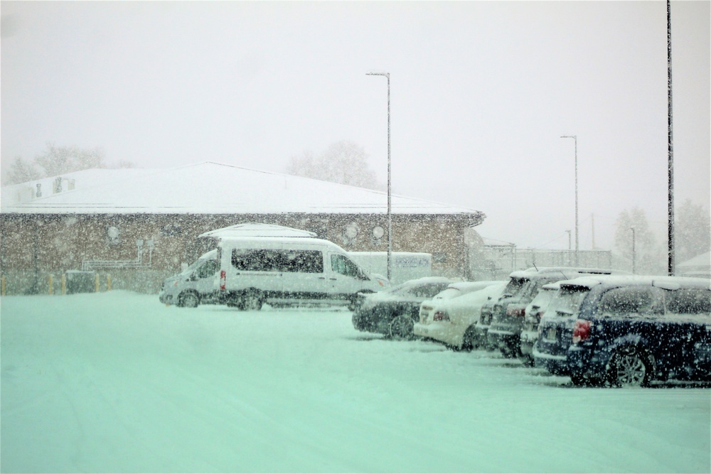 February 2021 winter scenes at Fort McCoy