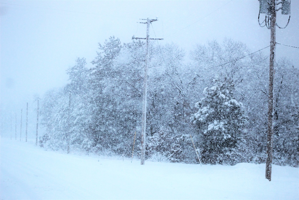 February 2021 winter scenes at Fort McCoy