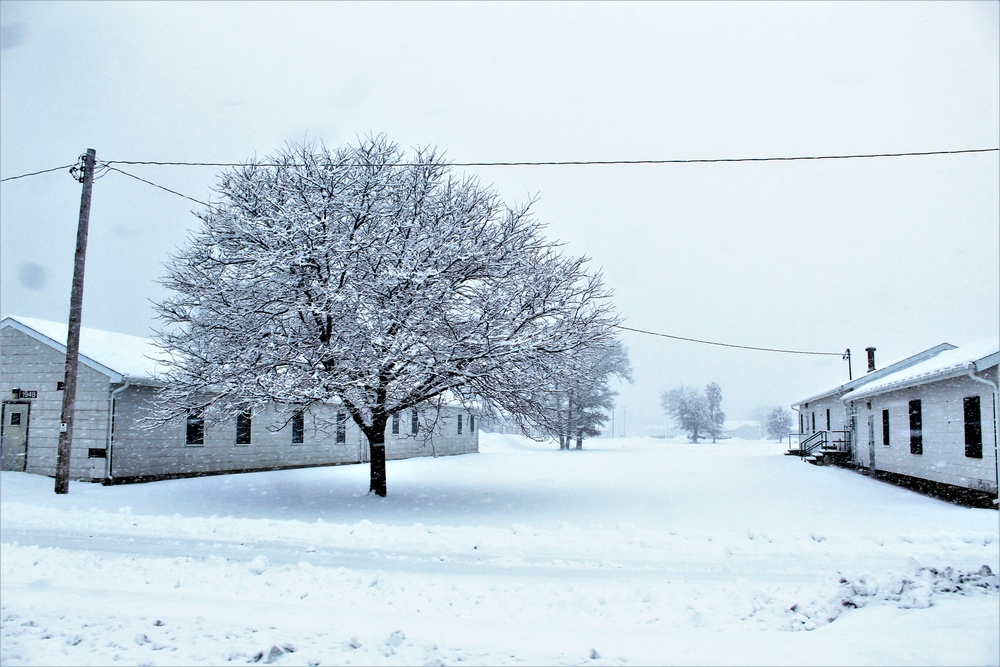 February 2021 winter scenes at Fort McCoy