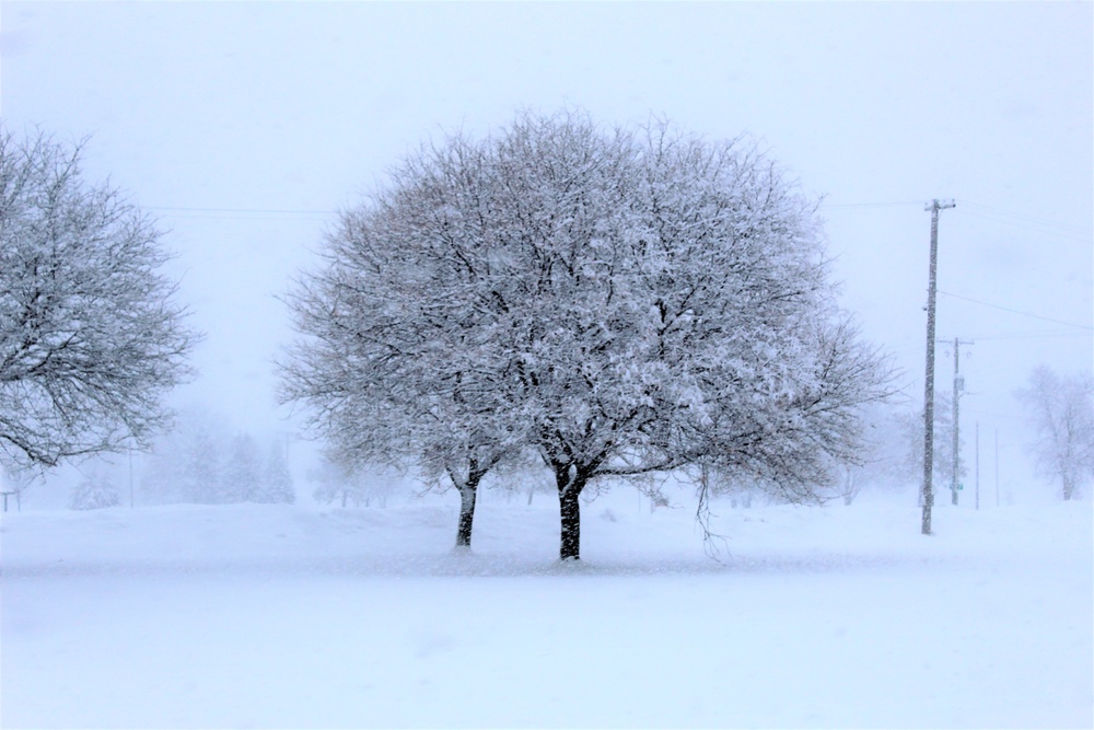 February 2021 winter scenes at Fort McCoy
