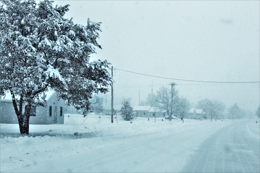 February 2021 winter scenes at Fort McCoy