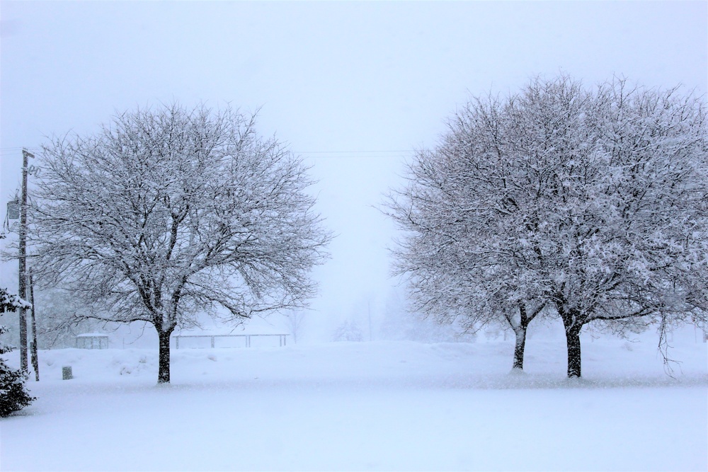 February 2021 winter scenes at Fort McCoy