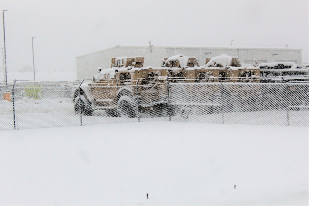 February 2021 winter scenes at Fort McCoy