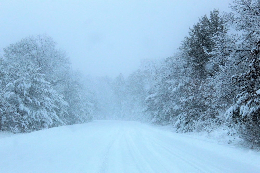 February 2021 winter scenes at Fort McCoy