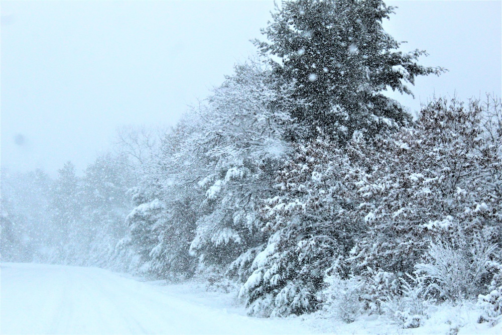 February 2021 winter scenes at Fort McCoy