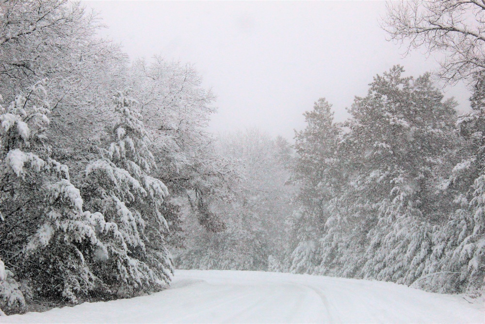 February 2021 winter scenes at Fort McCoy